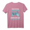 Zum Zocken Geboren Zur Schule Gezwungen - Lustiges Gaming T-Shirt für Gamer, perfekt als Geschenk zu Geburtstag, Weihnachten oder Ostern
