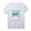 Zum Zocken Geboren Zur Schule Gezwungen - Lustiges Gaming T-Shirt für Gamer, perfekt als Geschenk zu Geburtstag, Weihnachten oder Ostern