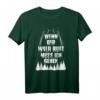 Wenn der Wald ruft muss ich gehen Forstwirt Holz T-Shirt – Geschenkidee für Waldarbeiter, Holzfäller & Forstwirte zu Geburtstagen, Weihnachten & Jubiläen
