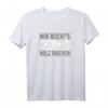 Mir reichts ich geh Holz machen - Lustiges Schreiner & Handwerker T-Shirt für Tischler, Zimmermann & Holzarbeiter