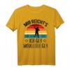 Modellflug Segelflugzeug T-Shirt - Lustiges Geschenk für RC Piloten, Modellbauer und Flugzeugfans mit Spruch 'Mir Reicht's Ich Geh Modellfliegen'