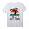 Modellflug Segelflugzeug T-Shirt - Lustiges Geschenk für RC Piloten, Modellbauer und Flugzeugfans mit Spruch 'Mir Reicht's Ich Geh Modellfliegen'