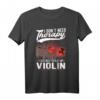 Geige Therapie Violine Geiger Geigenlehrer T-Shirt - Motiv für Musiker und Orchestermitglieder
