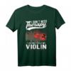 Geige Therapie Violine Geiger Geigenlehrer T-Shirt - Motiv für Musiker und Orchestermitglieder