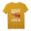 Geige Therapie Violine Geiger Geigenlehrer T-Shirt - Motiv für Musiker und Orchestermitglieder