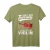 Geige Therapie Violine Geiger Geigenlehrer T-Shirt - Motiv für Musiker und Orchestermitglieder