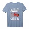 Geige Therapie Violine Geiger Geigenlehrer T-Shirt - Motiv für Musiker und Orchestermitglieder