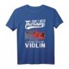 Geige Therapie Violine Geiger Geigenlehrer T-Shirt - Motiv für Musiker und Orchestermitglieder