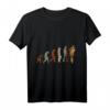Geschenk für Violinisten Evolution Violine T-Shirt – Perfekt für Musiker, Musikliebhaber & als Weihnachts- oder Geburtstagsgeschenk