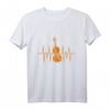 Herzlinie Geige EKG Frequenz Herzschlag Violine T-Shirt – Perfektes Geschenk für Musiker, Violinisten & Musikliebhaber zu Weihnachten & Geburtstag