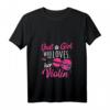 Damen Violine T-Shirt mit V-Ausschnitt – Lustiges Geigen-Design für Mädchen, Frauen, Geigenspieler & Geigenliebhaber