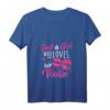 Damen Violine T-Shirt mit V-Ausschnitt – Lustiges Geigen-Design für Mädchen, Frauen, Geigenspieler & Geigenliebhaber