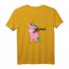 Einhorn Spielt Geige Frauen T-Shirt - Perfektes Geschenk für Musikliebhaber, Geiger, Orchester & Einhorn Fans