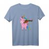 Einhorn Spielt Geige Frauen T-Shirt - Perfektes Geschenk für Musikliebhaber, Geiger, Orchester & Einhorn Fans