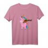 Einhorn Spielt Geige Frauen T-Shirt - Perfektes Geschenk für Musikliebhaber, Geiger, Orchester & Einhorn Fans