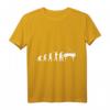 Geschenk für Klavierspieler Evolution Klavier T-Shirt - Perfektes Geschenk für Musiker, Pianisten & Musikliebhaber zu Weihnachten & Geburtstag