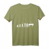 Geschenk für Klavierspieler Evolution Klavier T-Shirt - Perfektes Geschenk für Musiker, Pianisten & Musikliebhaber zu Weihnachten & Geburtstag