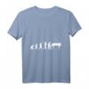 Geschenk für Klavierspieler Evolution Klavier T-Shirt - Perfektes Geschenk für Musiker, Pianisten & Musikliebhaber zu Weihnachten & Geburtstag