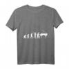 Geschenk für Klavierspieler Evolution Klavier T-Shirt - Perfektes Geschenk für Musiker, Pianisten & Musikliebhaber zu Weihnachten & Geburtstag