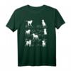 Notenschlüssel Musiknoten Süße Hunde Welpen Musiker T-Shirt – Lustiges Geschenk für Musiker, Musikstudenten, Musiklehrer und Hundeliebhaber