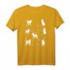 Notenschlüssel Musiknoten Süße Hunde Welpen Musiker T-Shirt – Lustiges Geschenk für Musiker, Musikstudenten, Musiklehrer und Hundeliebhaber