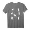 Notenschlüssel Musiknoten Süße Hunde Welpen Musiker T-Shirt – Lustiges Geschenk für Musiker, Musikstudenten, Musiklehrer und Hundeliebhaber