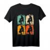 Pop Art Cellist T-Shirt - Geschenk für Musiker, Musikliebhaber & Cellisten, Retro Design für Weihnachten & Geburtstag
