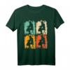 Pop Art Cellist T-Shirt - Geschenk für Musiker, Musikliebhaber & Cellisten, Retro Design für Weihnachten & Geburtstag