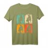 Pop Art Cellist T-Shirt - Geschenk für Musiker, Musikliebhaber & Cellisten, Retro Design für Weihnachten & Geburtstag