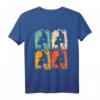 Pop Art Cellist T-Shirt - Geschenk für Musiker, Musikliebhaber & Cellisten, Retro Design für Weihnachten & Geburtstag