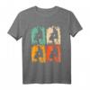 Pop Art Cellist T-Shirt - Geschenk für Musiker, Musikliebhaber & Cellisten, Retro Design für Weihnachten & Geburtstag