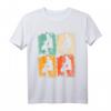 Pop Art Cellist T-Shirt - Geschenk für Musiker, Musikliebhaber & Cellisten, Retro Design für Weihnachten & Geburtstag