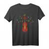 Geigenbaum T-Shirt Spiel - Bratschenspieler T-Shirt für Musiker, Kinder & Erwachsene, perfektes Geschenk für Geigenliebhaber zu Weihnachten & Halloween