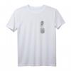PINEAPPLE LINES Ananas Geometrie Dreieck Linien Minimalismus T-Shirt - Tropisches Streetwear-Design für Skater und Surfer
