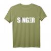 Singer Sänger Design Gesang und Band T-Shirt – Perfektes Geschenk für Sänger, Musiker & Bandmitglieder für Partys & Proben
