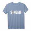 Singer Sänger Design Gesang und Band T-Shirt – Perfektes Geschenk für Sänger, Musiker & Bandmitglieder für Partys & Proben