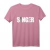 Singer Sänger Design Gesang und Band T-Shirt – Perfektes Geschenk für Sänger, Musiker & Bandmitglieder für Partys & Proben