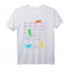 Niedliches Katzen Musiker Musiknote Kätzchen T-Shirt – Lustiges Geschenk für Musiker, Tierliebhaber & Musikfans zu Weihnachten & Geburtstag