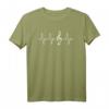 Musik Notenschlüssel Herzschlag Geschenk Instrument T-Shirt – Perfektes Geburtstags- und Weihnachtsgeschenk für Musikfans