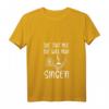 Damen Singen T-Shirt - Lustiges Geschenk für Musikerinnen & Chorfrauen mit V-Ausschnitt