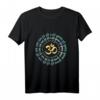 Hare Krishna Aum Om Mantra Symbol T-Shirt – Spirituelles Hinduismus T-Shirt für Krishna, Radha & Meditationsliebhaber