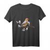 Zebrafink In Kirschblüte Japan Design Zebrafinken T-Shirt – Perfekt als Geschenk für Vogel- und Natureliebhaber zu Vatertag, Geburtstag & Weihnachten