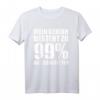 Mein Gehirn besteht zu 99% aus Songtexten Sänger T-Shirt – Perfektes Geschenk für Musiker und Sänger zum Geburtstag