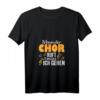 Damen Chorleiter T-Shirt mit Spruch - Lustiges Chorprobe Geschenk für Chorsänger, Dirigenten & Gesang Fans, V-Ausschnitt