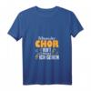 Damen Chorleiter T-Shirt mit Spruch - Lustiges Chorprobe Geschenk für Chorsänger, Dirigenten & Gesang Fans, V-Ausschnitt