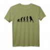Sänger Evolution Design Song T-Shirt – Perfektes Geschenk für Musiker, Band und Sänger für Auftritte & Partys