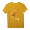 Born To Sing Karaoke Mikrofon Musik Sängerin T-Shirt – Perfektes Geschenk für Gesangfans & Karaoke-Enthusiasten