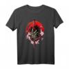 Japanischer Samurai, Oni Dämon, Katana-Schwert T-Shirt - Retro Vintage Japan Kunst Design für Männer und Frauen, die Japan Kultur lieben