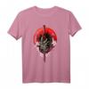 Japanischer Samurai, Oni Dämon, Katana-Schwert T-Shirt - Retro Vintage Japan Kunst Design für Männer und Frauen, die Japan Kultur lieben