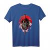 Japanischer Samurai, Oni Dämon, Katana-Schwert T-Shirt - Retro Vintage Japan Kunst Design für Männer und Frauen, die Japan Kultur lieben